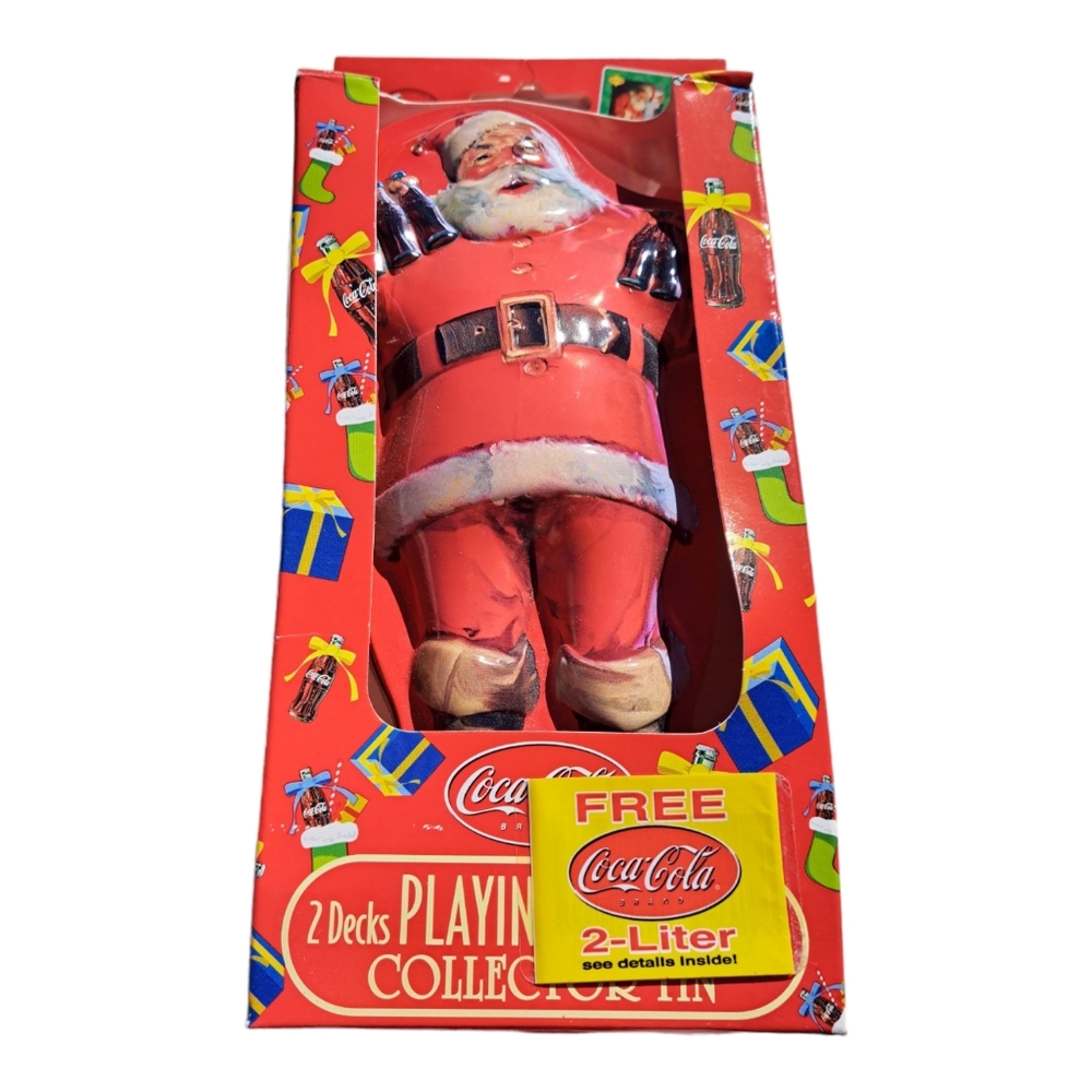 Coca Cola Bicycle Cards Collectible Tin
